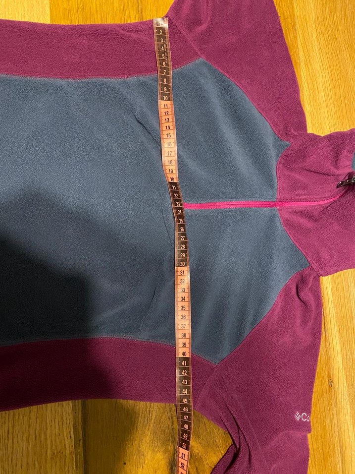 Bordo Gri Fermuarlı kadın - Görsel 5