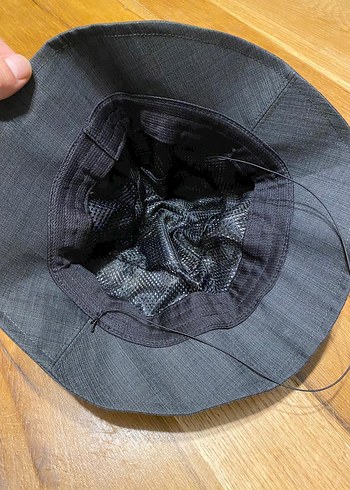 Düğmeli Siyah Street Wear Kadın Şapka - Görsel 3