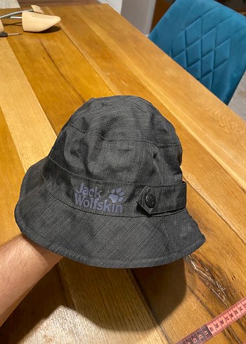 Düğmeli Siyah Street Wear Kadın Şapka - Görsel 6