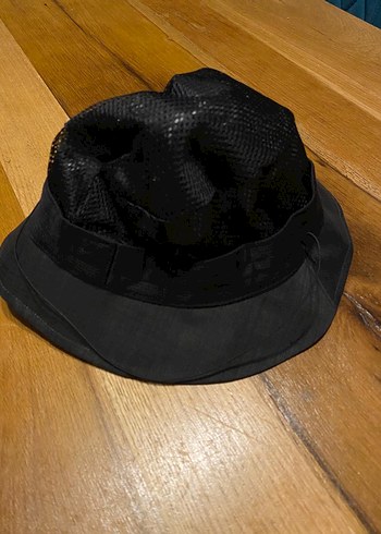 Düğmeli Siyah Street Wear Kadın Şapka - Görsel 2