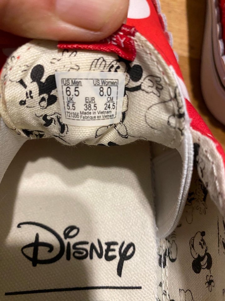 Vans minnie mause ayakkabı 38,5 numara - Görsel 3