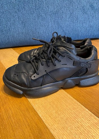 Siyah Kadın Blok Topuklu Spor Ayakkabı - Görsel 6