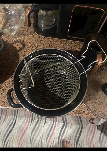 Kahverengi Derin Kızartma Tenceresi - Görsel 4