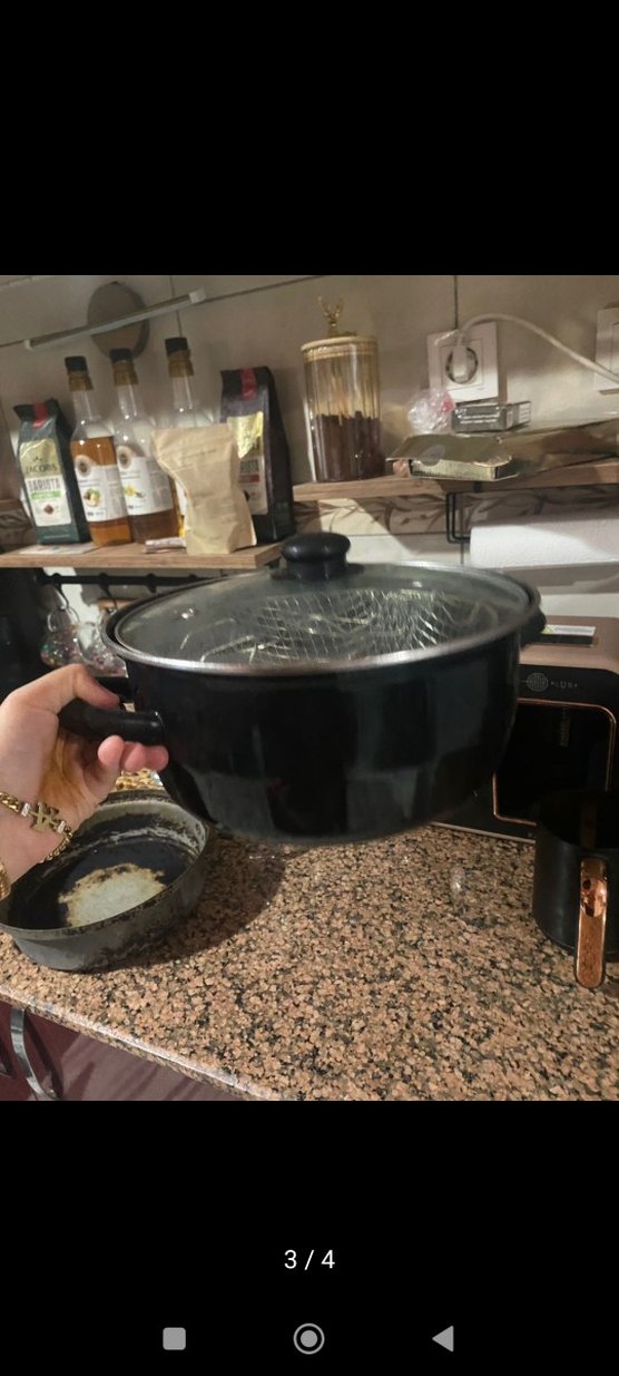 Kahverengi Derin Kızartma Tenceresi - Görsel 3