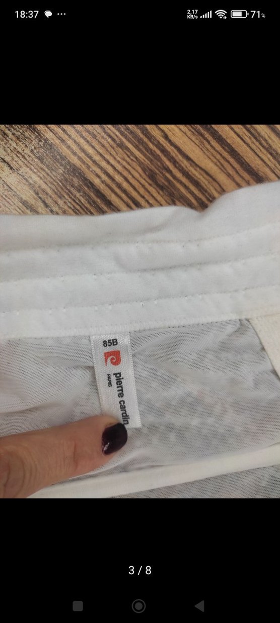 Pierre Cardin Beyaz İç Giyim Parçası 85B - Görsel 4