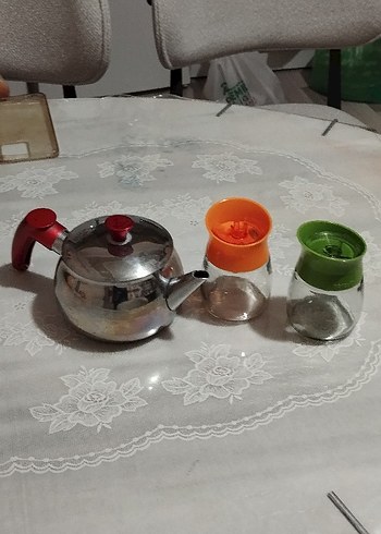 Çok Renkli Çaydanlık ve Baharat Öğütücüler - Görsel 7