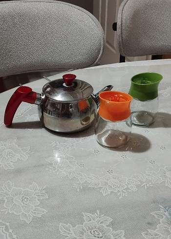 Çok Renkli Çaydanlık ve Baharat Öğütücüler - Görsel 9