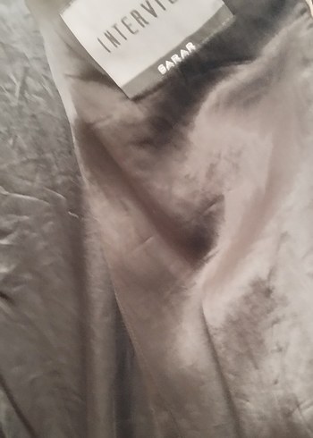 Erkek Siyah Midi Düğmeli kaşe kaban - Görsel 12