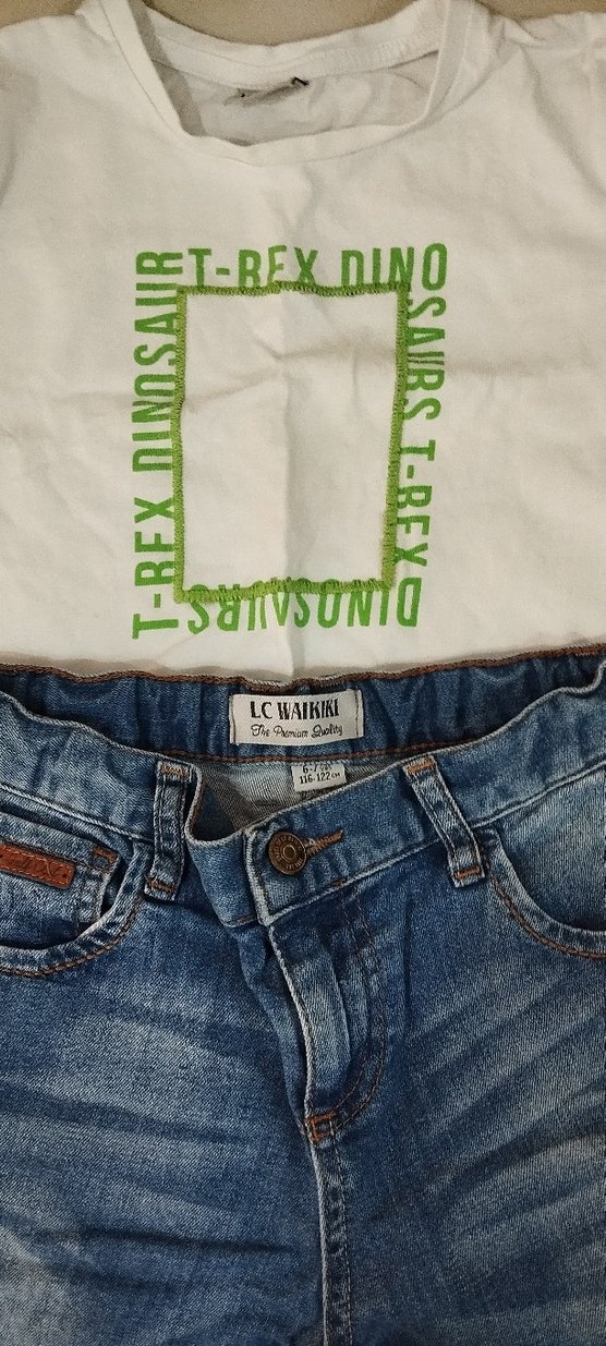 Parlak Mavi Erkek Denim Şort - Görsel 3