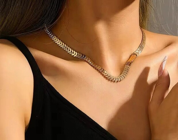 ÇELİK GOLD KOLYE