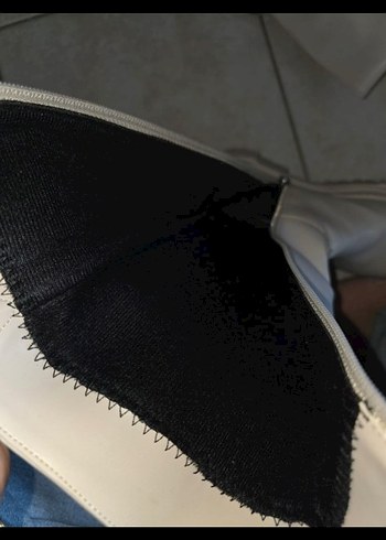 Bej Deri Kemerli Kadın Dizüstü Bot - Görsel 3