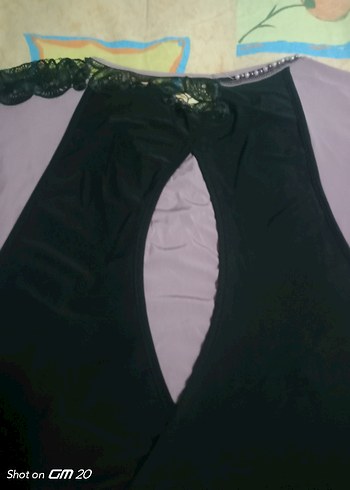 Gri Baskılı Uzun Kesim Kadın Tişört - Görsel 6