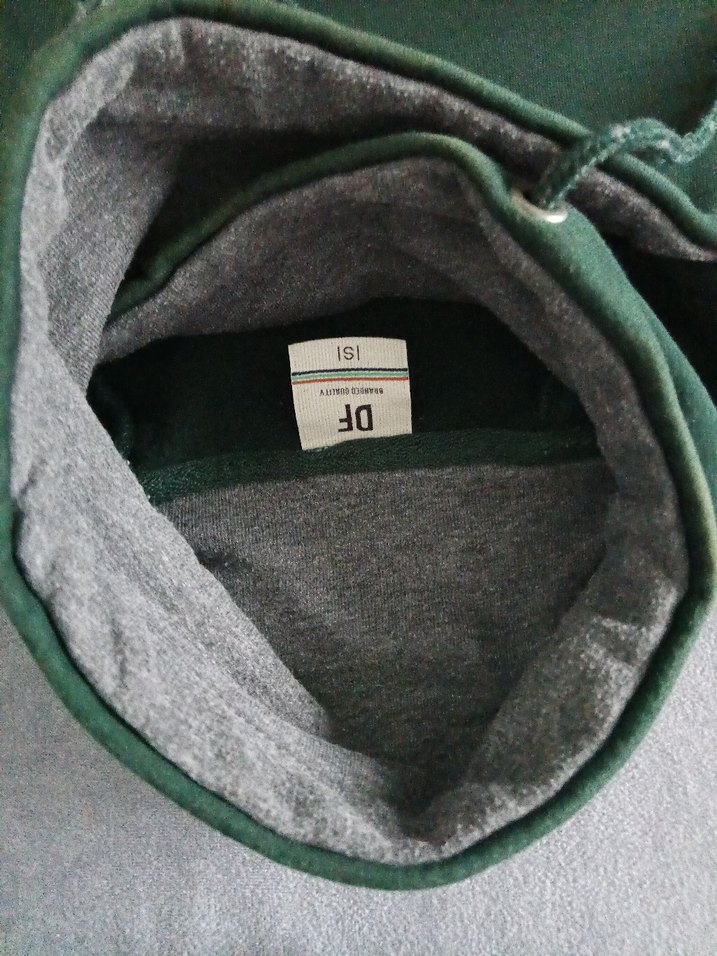 Dik Yaka Kahverengi Fermuarlı Erkek Sweatshirt - Görsel 4