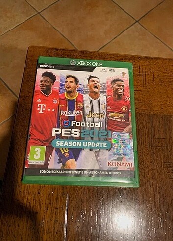 Pes2021 Xbox oyun cds