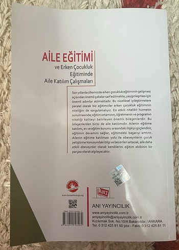 Aile Eğitimi Anı Yayıncılık - Görsel 2