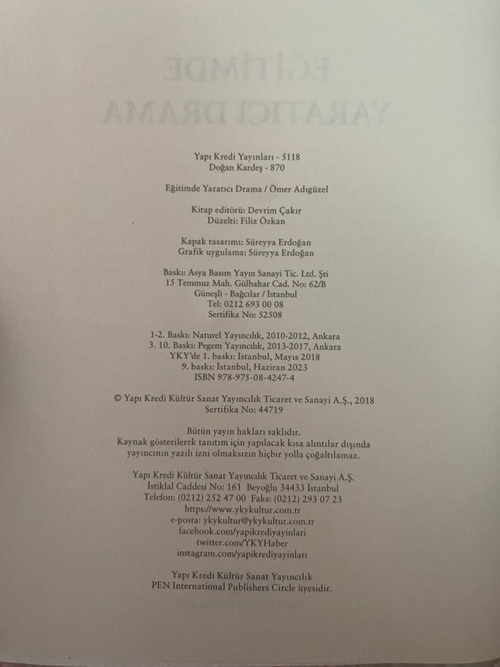 Eğitimde Yaratıcı Drama - Görsel 3