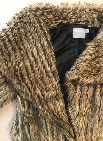s Beden asos peluş kürk