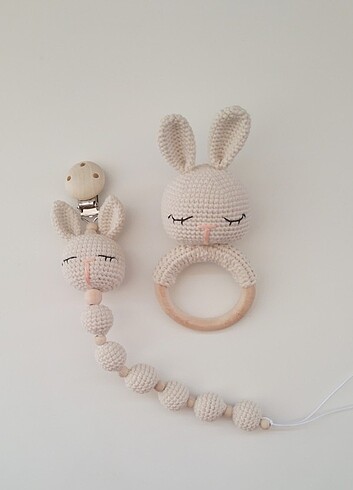 Beden Amigurumi çıngırak set
