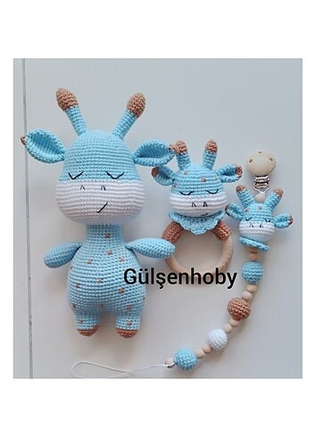 Amigurumi zürafa 