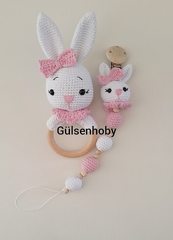 Amigurumi tavşan set