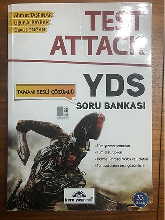 YDS Test Attack Soru Bankası