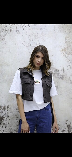 Crop yelek
