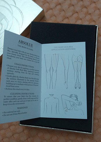 Beden Lancome Absolue The Body Gua Sha Yüz,Vücut Özel Masaj Taşı