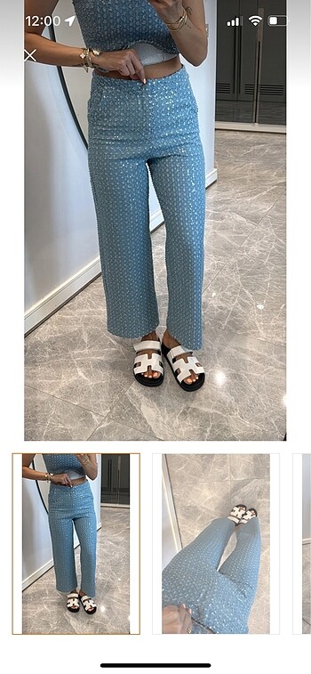 Zara Sinem kıvanc takım pantolonu