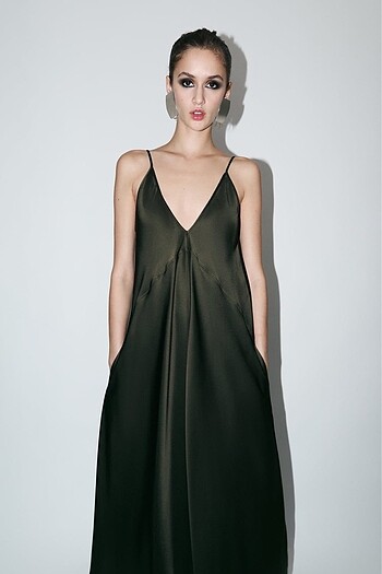 Zara Saten Elbise