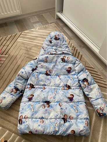 7 Yaş Beden çeşitli Renk Frozen mont