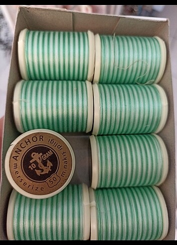  Beden çeşitli Renk Anchor çapa 10 gr nakış makarası