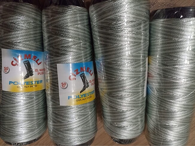 Çizmeli 50 gr. El nakış ipi ve oya alt ipi