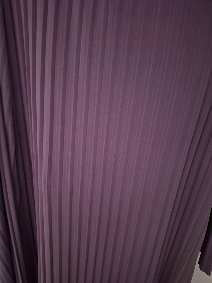 lila Uzun Kollu Salaş Kadın sandi  kumaş  ikili  takım - Görsel 3