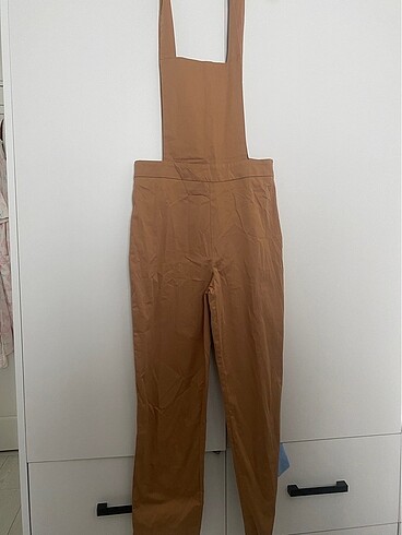 Trendyolmilla Kahverengi Salopet Tulum - Görsel 2