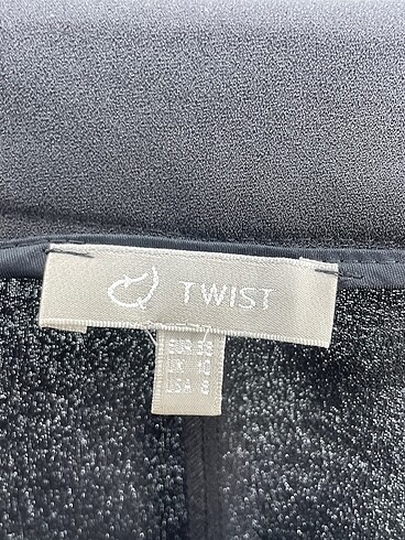 38 Beden siyah Renk Twist Kumaş Pantolon %70 İndirimli.