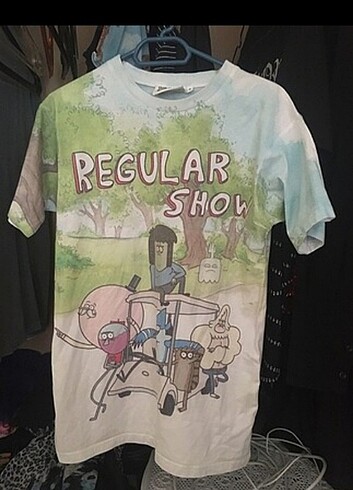 Regular Show lisanslı t-shirt 