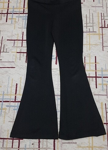 İspanyol paça likralı pantalon
