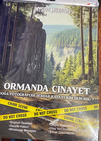 Dedektiflik oyunu Ormanda Cinayet
