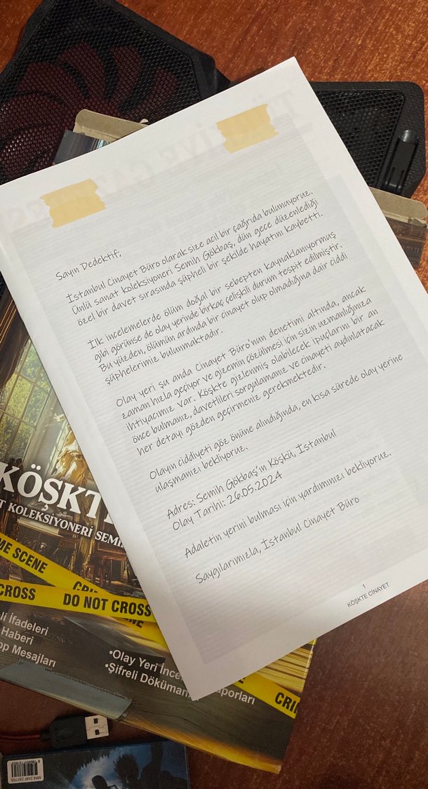 Dedektif Oyunu Köşk'te Cinayet - Görsel 3