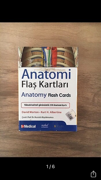 Anatomi Flaş Kartları