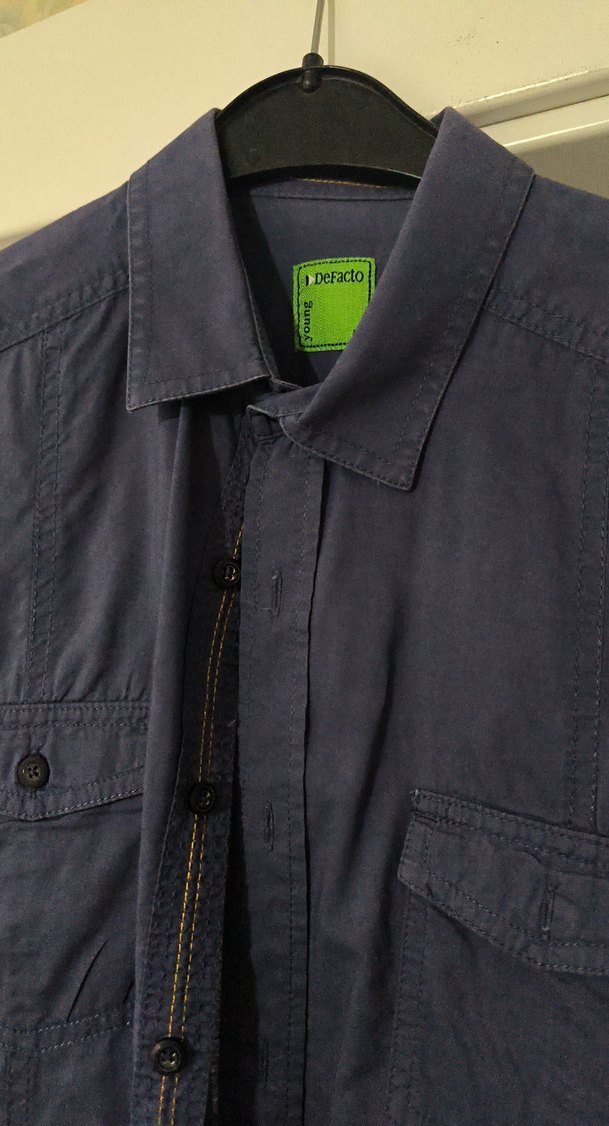 S/M Beden Defacto Yazlık Gömlek - Görsel 3