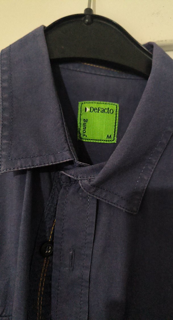 S/M Beden Defacto Yazlık Gömlek - Görsel 2