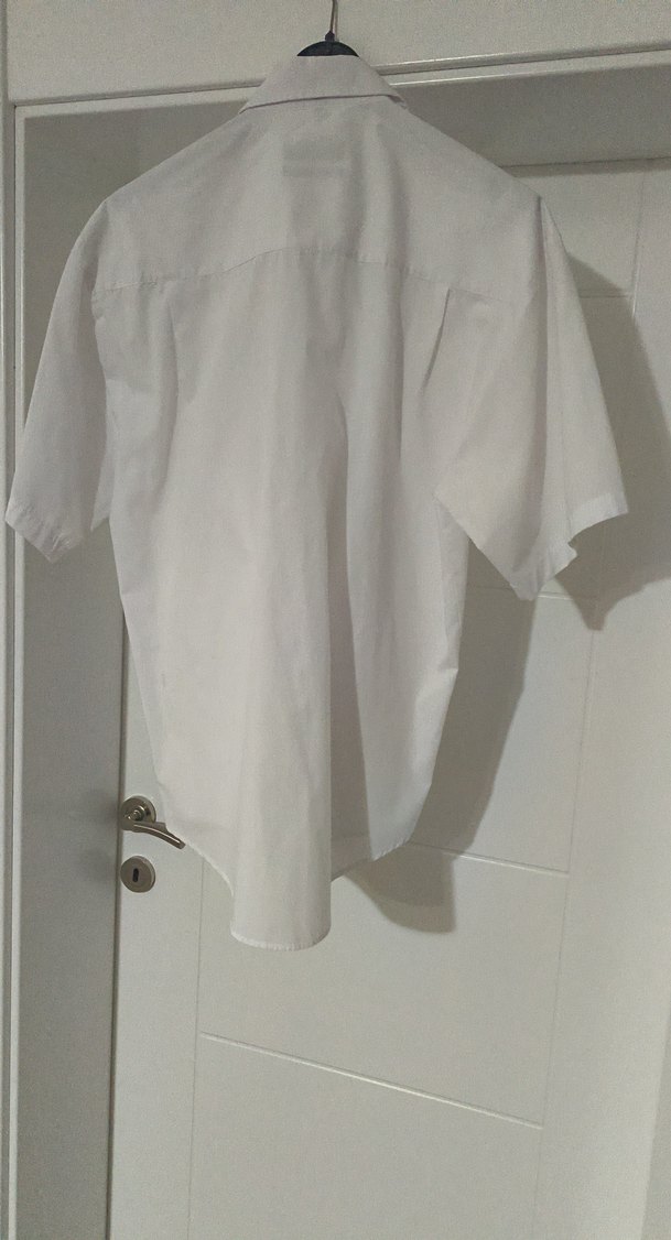 41/42 (L) Beden Beyaz Gömlek - Görsel 3