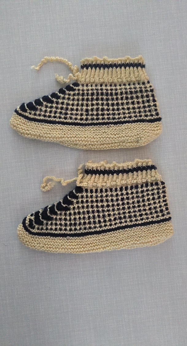 Genç Çocuk Örgü Patik - Görsel 2