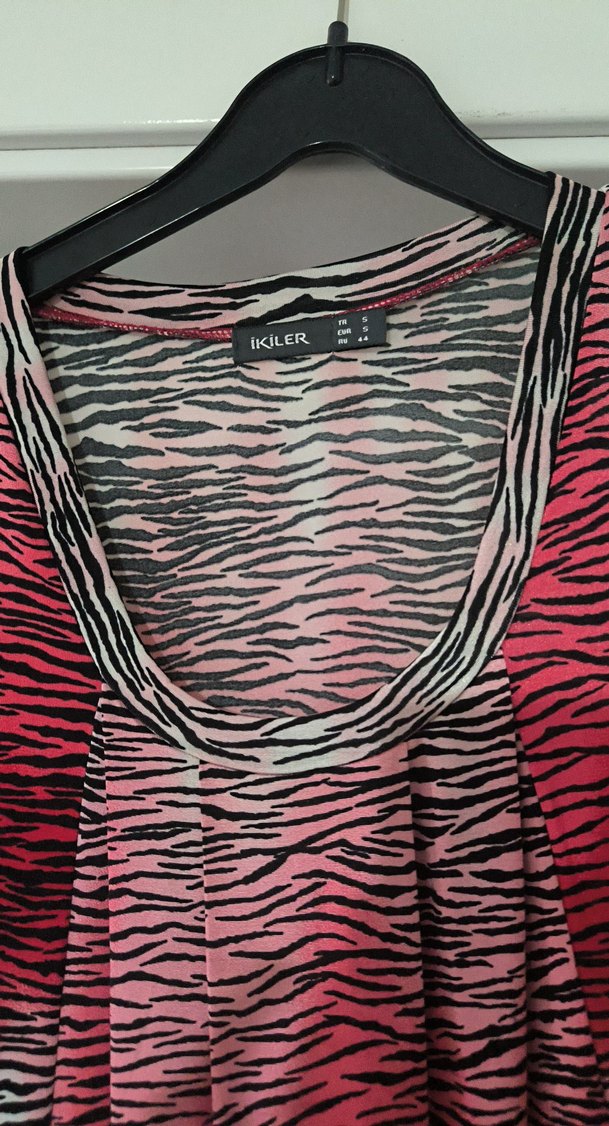 İkiler Günlük Elbise S Beden - Görsel 2