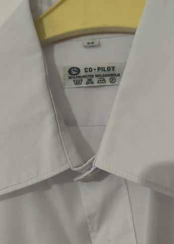 39 (M) Beden C&A Beyaz Gömlek - Görsel 2