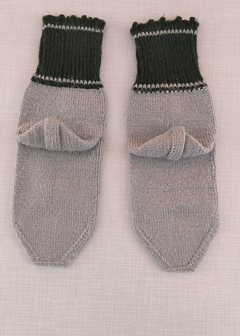 Genç Çocuk Örgü Patik - Görsel 2