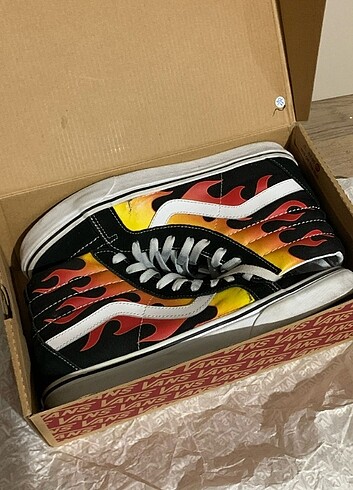 Alevli Vans SK8 Hı
