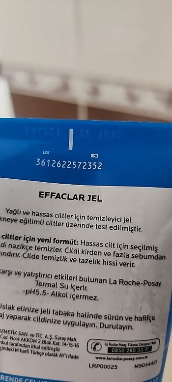 Beden Renk Yüz temizleme jeli