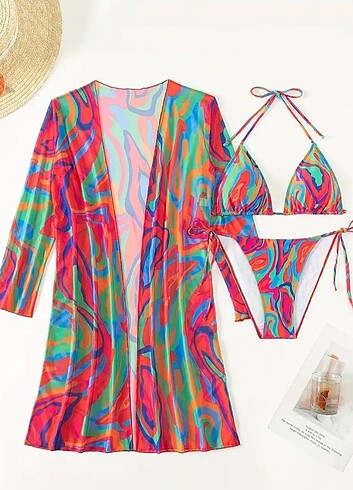 Diğer Bikini takımı ( üçlü set) 